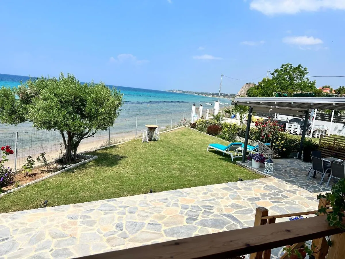 Beachfront Villa Athina Vergia Görögország