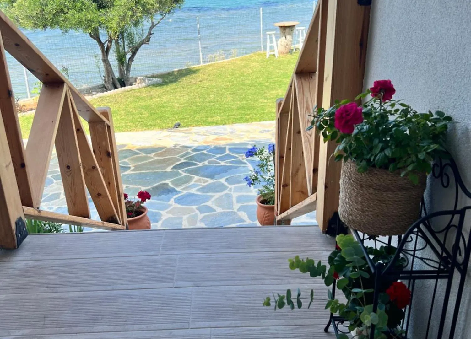 Beachfront Villa Athina Vergia
