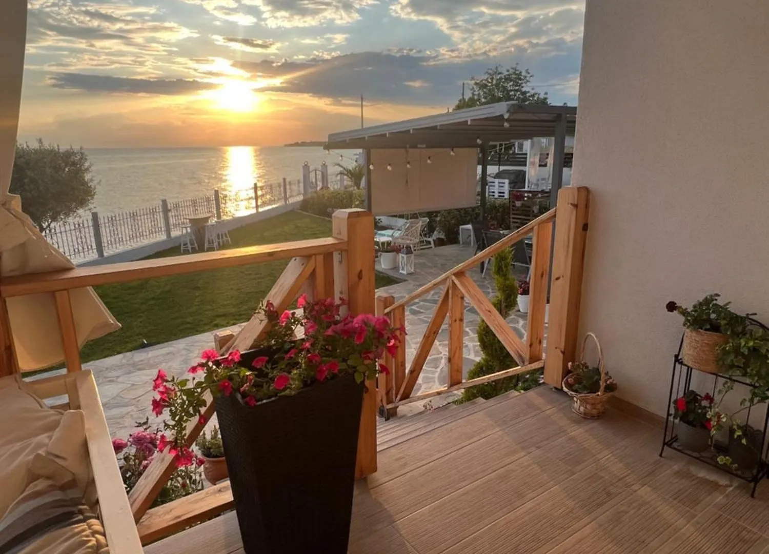 Beachfront Villa Athina Vergia